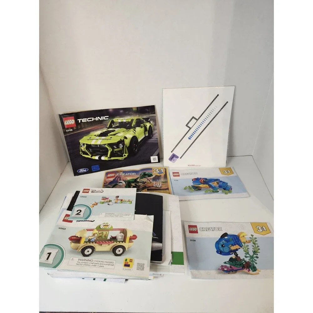 Lot Of Lego Manuals